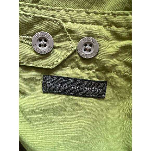 Womens Royal Robbin Backcountry Cargo 6 pocket Hiking/Walking/Traveling Shorts - Picture 8 of 14